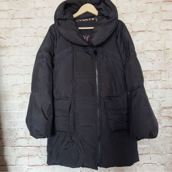 Betsey Johnson long puffer jacket - Picture 1 of 8